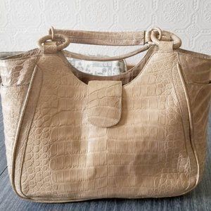 Nancy Gonzalez Crocidle Handbag - Never Used